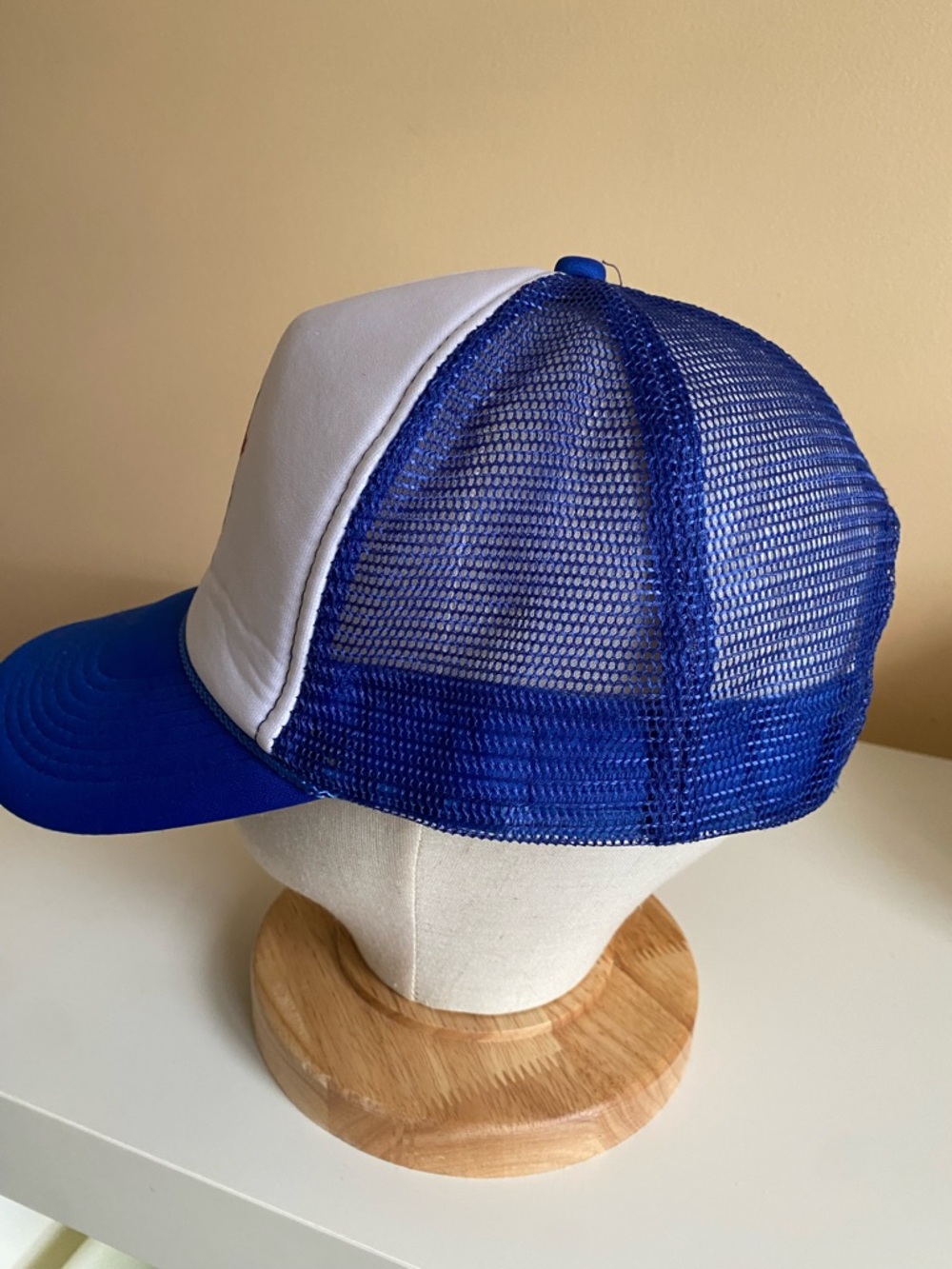 Toronto Blue Jays Trucker Hat - White & Royal Blue Made By OTTO - Picture 6 of 10